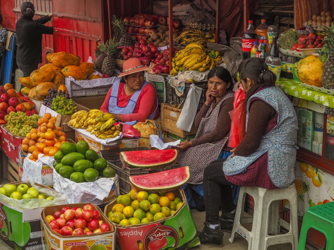 Bolivia street market local life