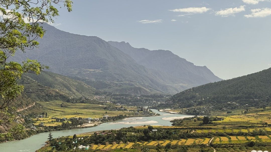 Bhutan countryside nature landscape