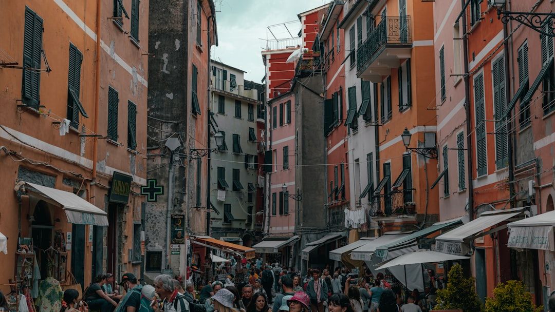 The walking in Vernazza