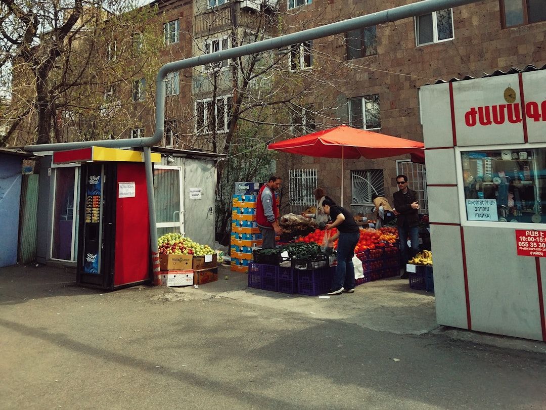 Armenia street market local life
